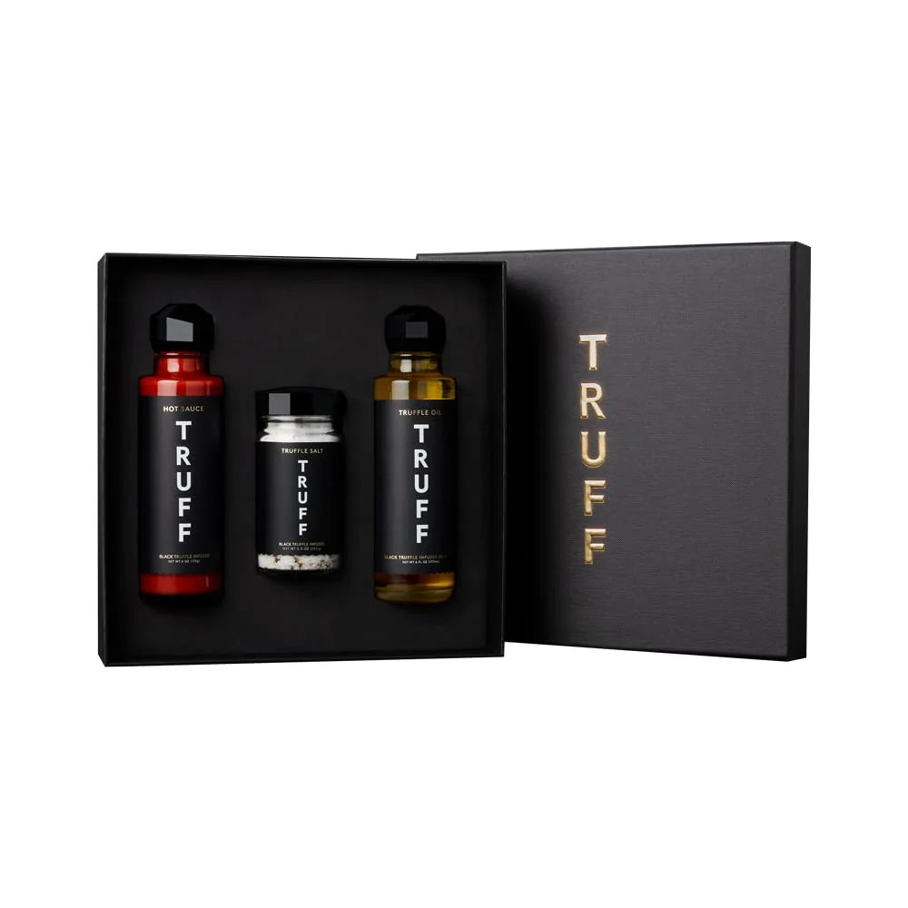 TRUFF Starter Pack, Includes Black Truffle Hot Sauce (6 oz.), Black Truffle Oil (6 oz.), and Blac... | Walmart (US)