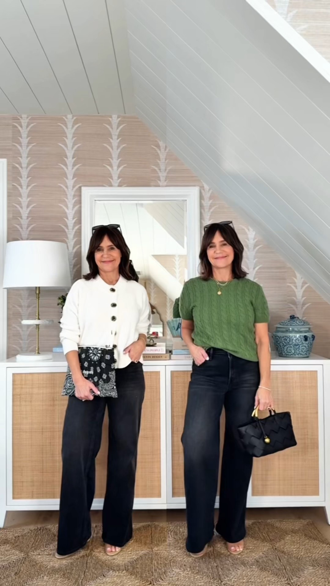 Can you guess which pair is $50? ✨

HEADS UP: they both come in extended sizes! 

These Quince look just like my favorite Mother Hustler Rollers … can you tell which is which?

#LTKTall #LTKFindsUnder50 #LTKPetite