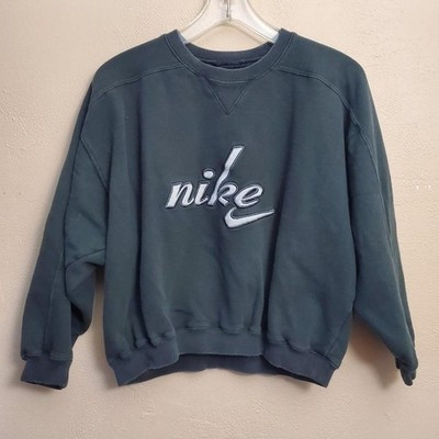 vintage 90s Nike Women embroidered logo crewneck sweatshirt | eBay CA
