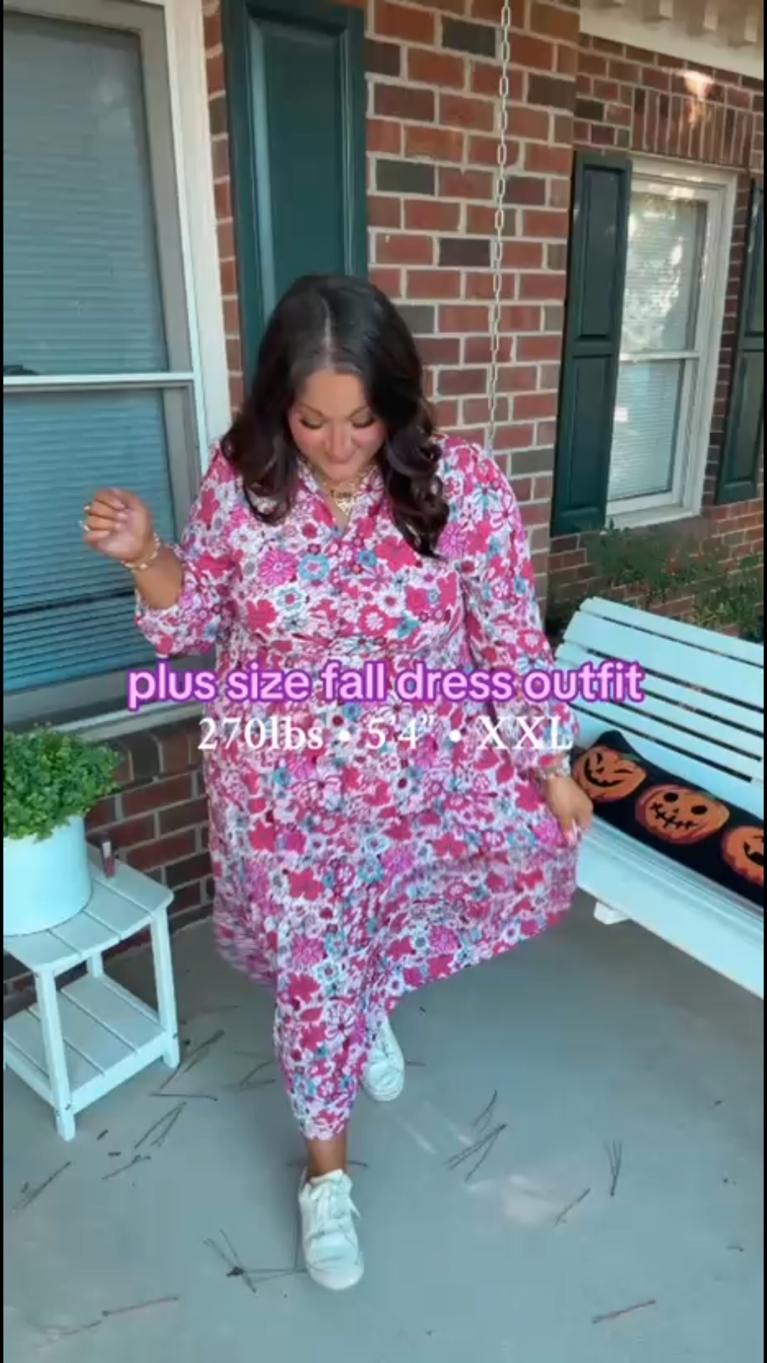the cutest fall floral maxi dress 😍 great for Thanksgiving, fall family photos, church, work and date nights! #dresses #plussizefashion #datenightoutfit #curvygirl #tiktokshopblackfriday

#LTKPlusSize #LTKFindsUnder50 #LTKStyleTip