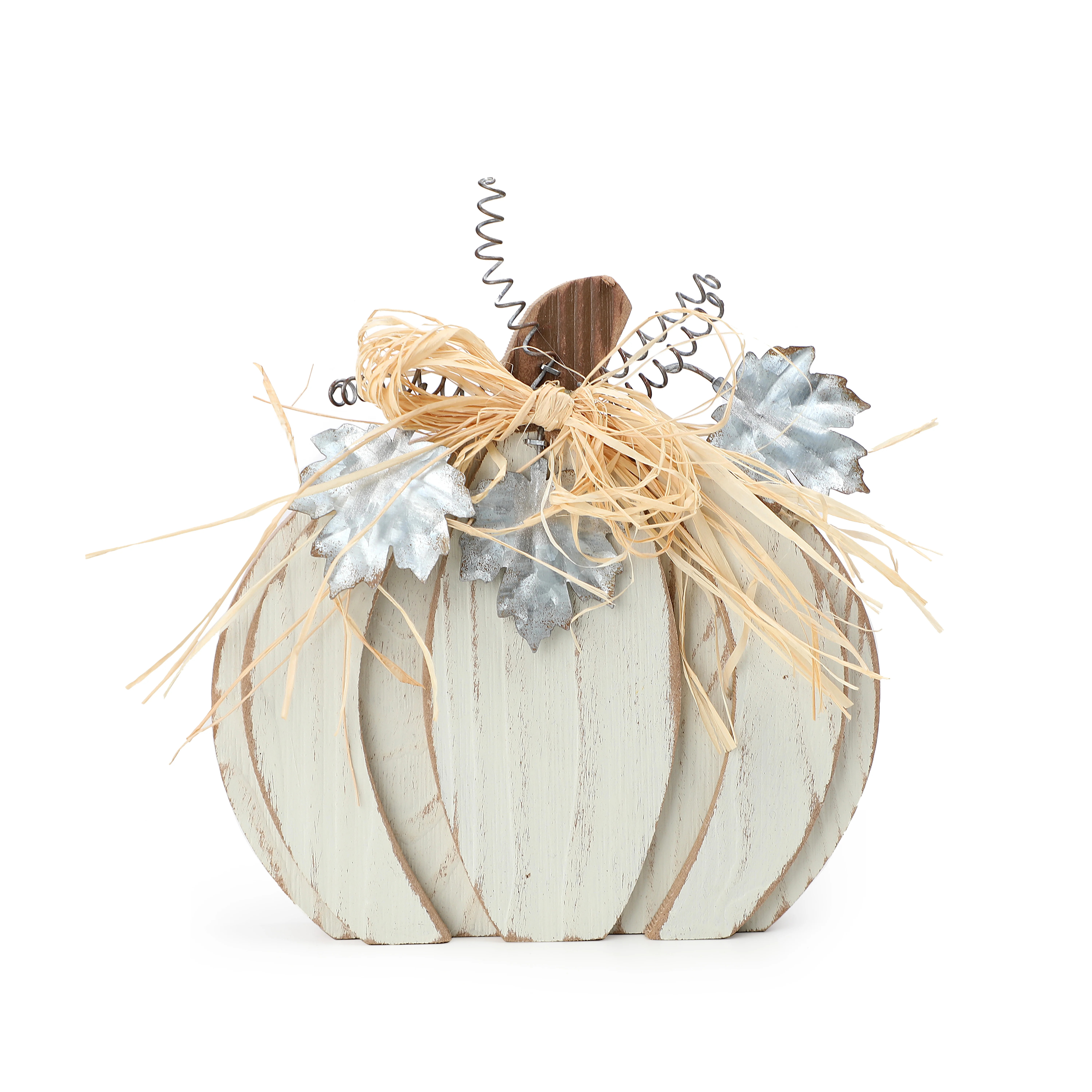 Way to Celebrate Harvest Cream Pumpkin Décor | Walmart (US)