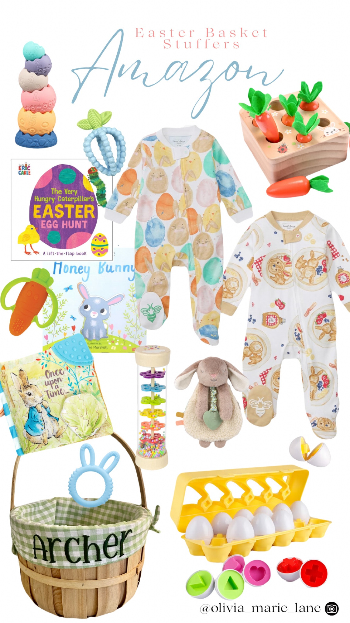 Easter basket stuffers on Amazon! Linking baskets from Etsy as well. 

#easter #spring #easter baskets

#LTKBaby #LTKBump #LTKSeasonal