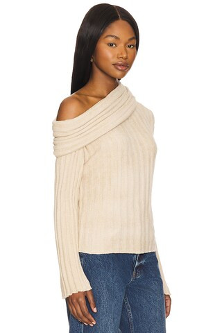 x Emma Rose Harper Sweater in Beige | Revolve Clothing (Global)
