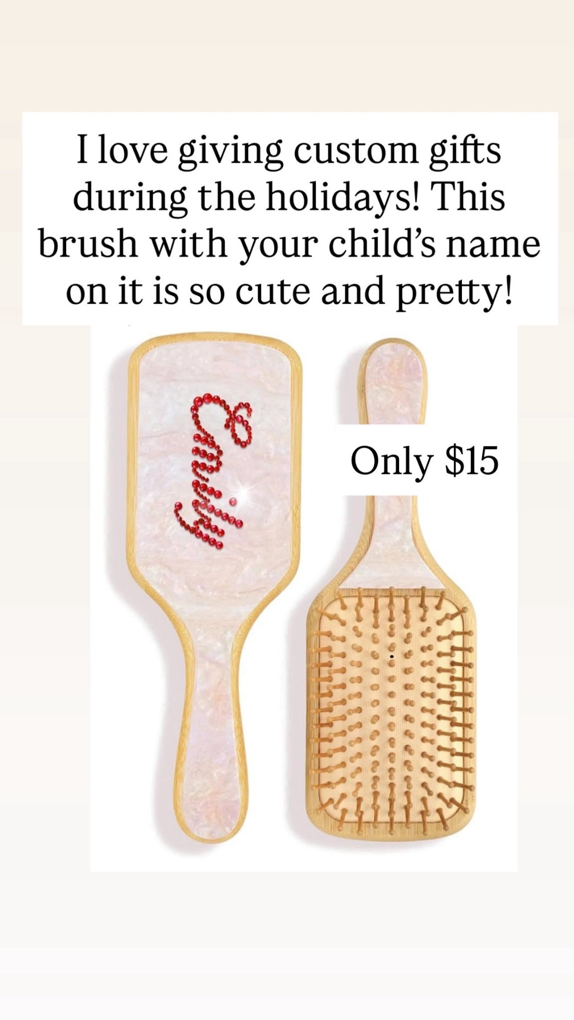 Cute brush for girls 

#LTKBeauty #LTKGiftGuide #LTKHoliday