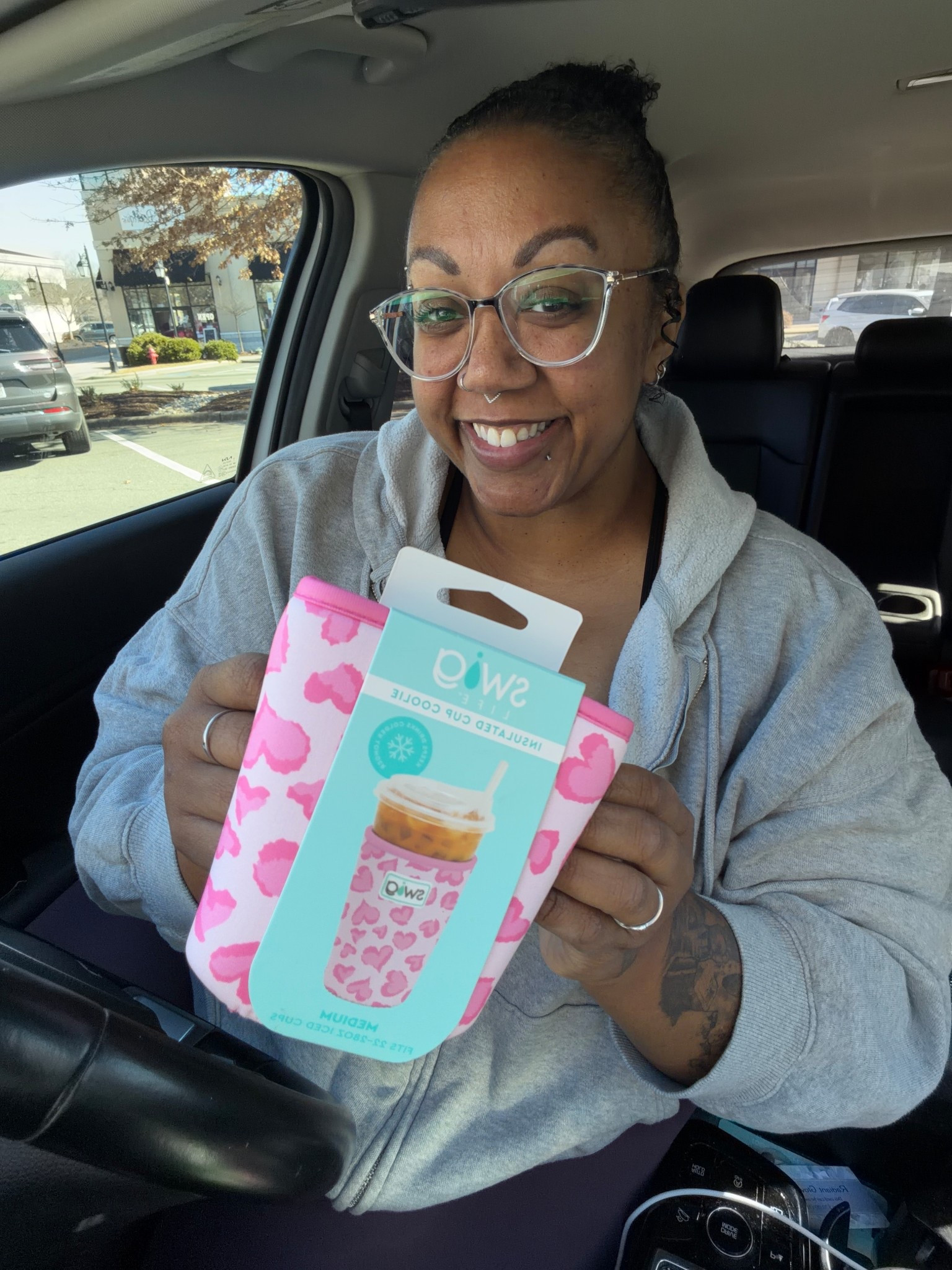 Got my cutie SWIG coozie to keep my iced coffee fresh! 

#LTKValentine #LTKdayinmylife #LTKmomlife