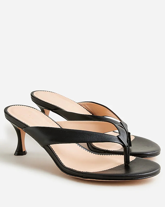 Violetta made-in-Italy thong sandals in leather | J. Crew US