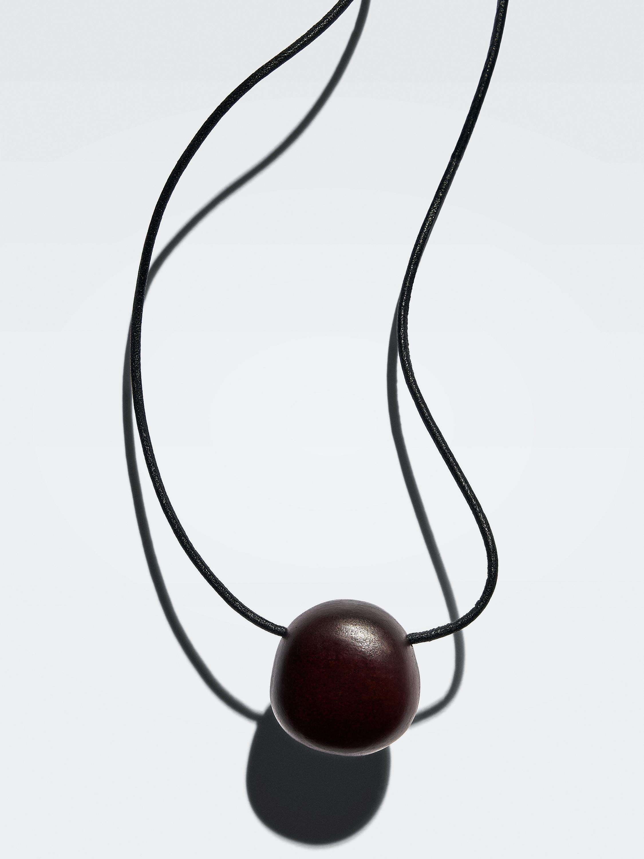 Wooden ball pendant | Massimo Dutti UK