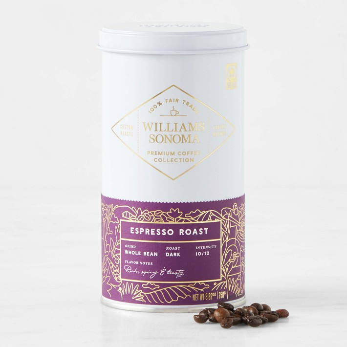 Williams Sonoma Premium Whole Bean Coffee, Espresso Roast | Williams-Sonoma