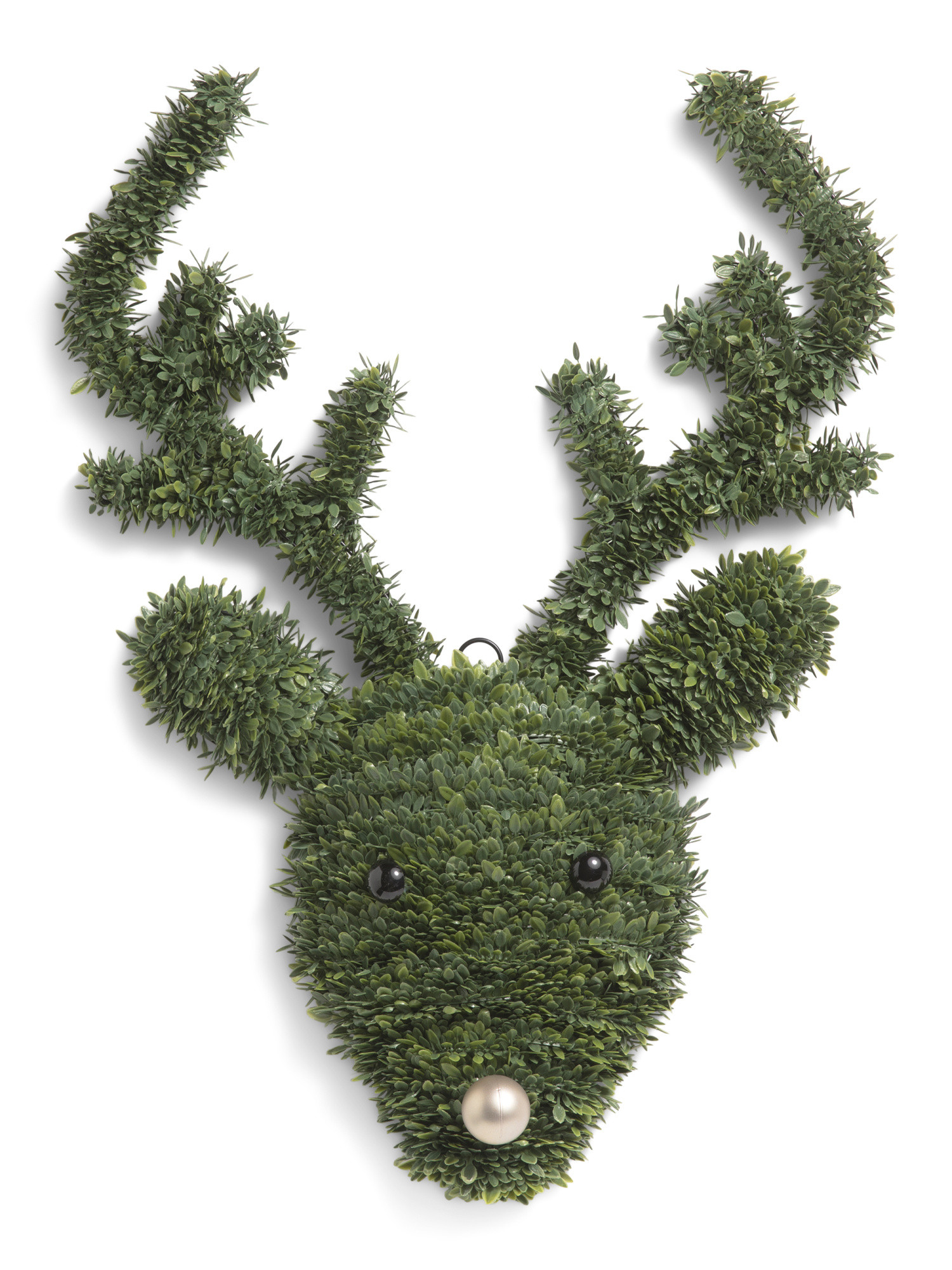 26in Outdoor Safe Boxwood Reindeer Swag | Marshalls