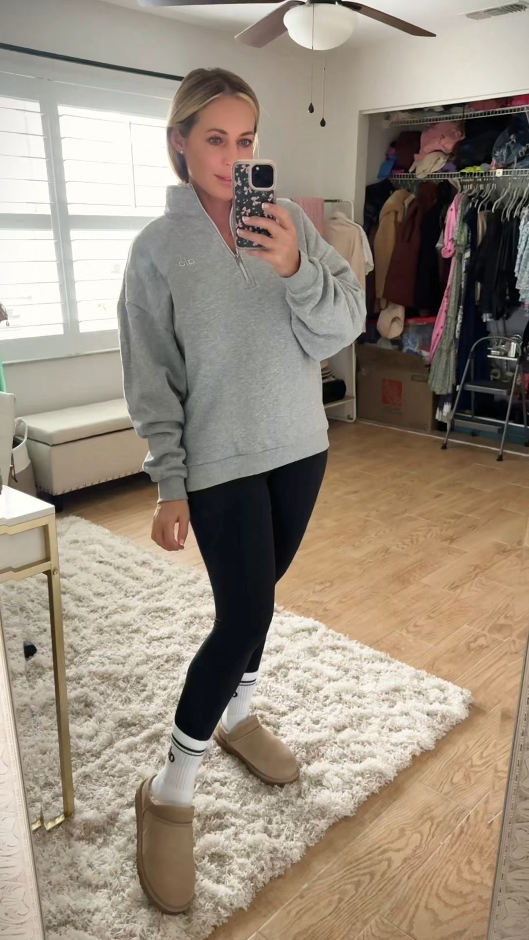 Alo yoga. Lululemon. Ugg slippers 

#LTKgrwm #LTKMidsize #LTKootd