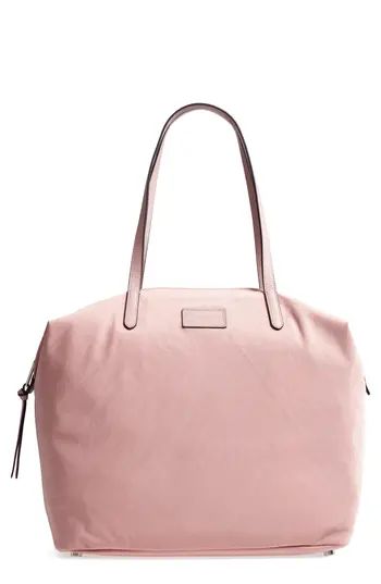 Rebecca Minkoff Washed Nylon Tote - Pink | Nordstrom