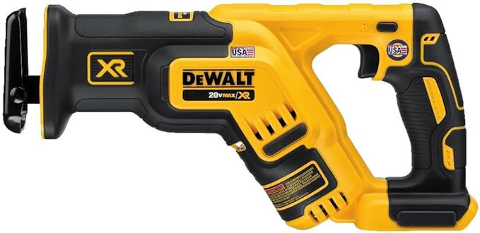 DEWALT 20V MAX* XR Reciprocating Saw, Compact, Tool Only (DCS367B) | Amazon (US)