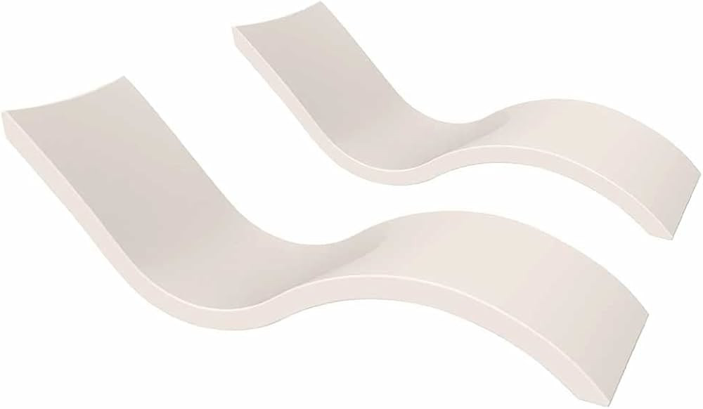 Ledge Lounger in-Pool Chaise Lounge for 0-9 in. of Water (Set of 2) | Amazon (US)