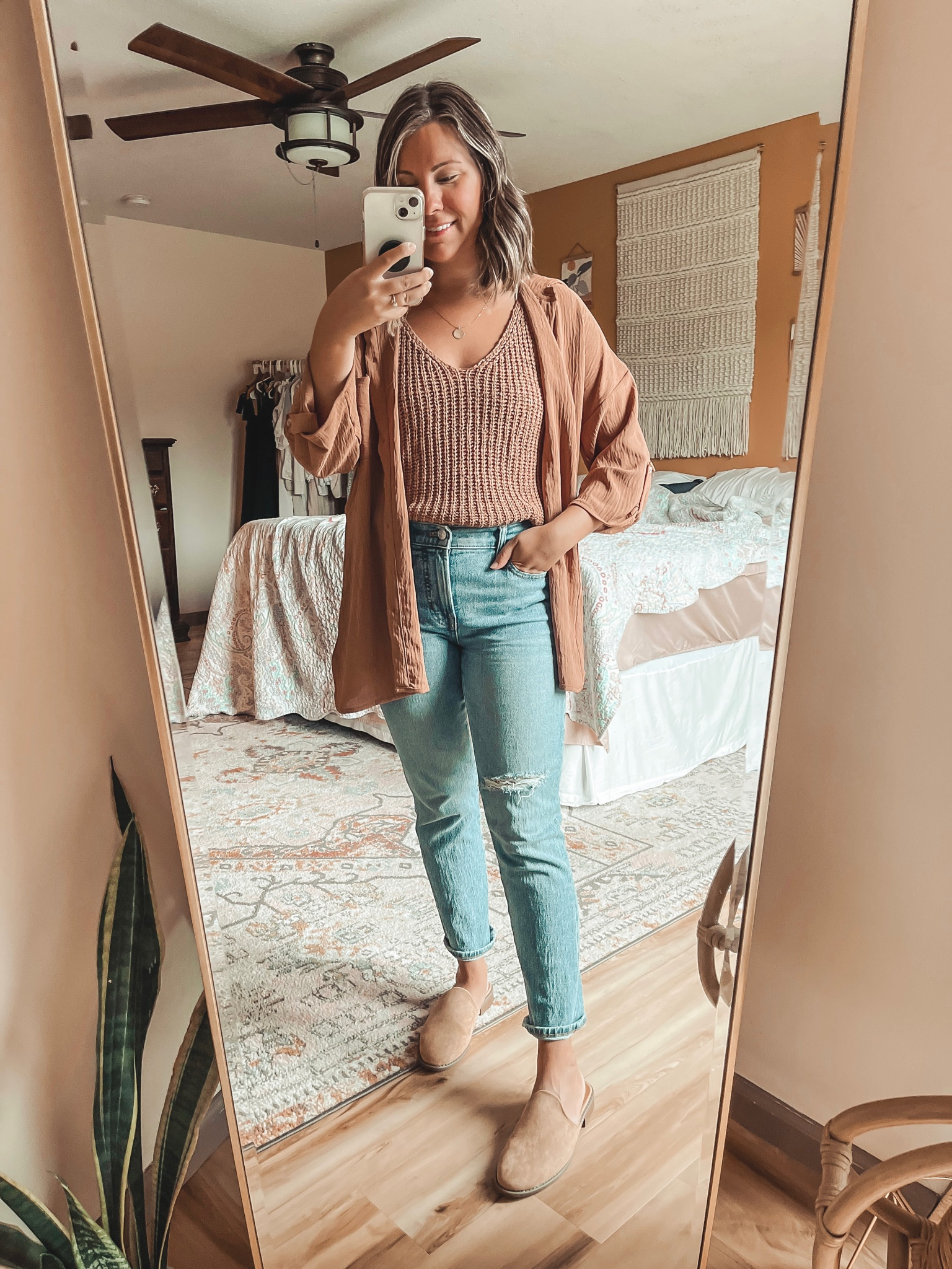 My church outfit last Sunday. My sweater tank is old but I found a similar option ☺️

#LTKshoecrush #LTKsalealert #LTKSeasonal