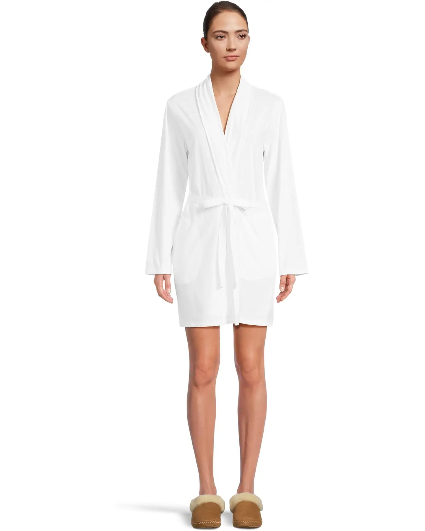 Women's Skin Natural Skin 36 1/2” Juliana Organic Cotton Robe | Zappos.com