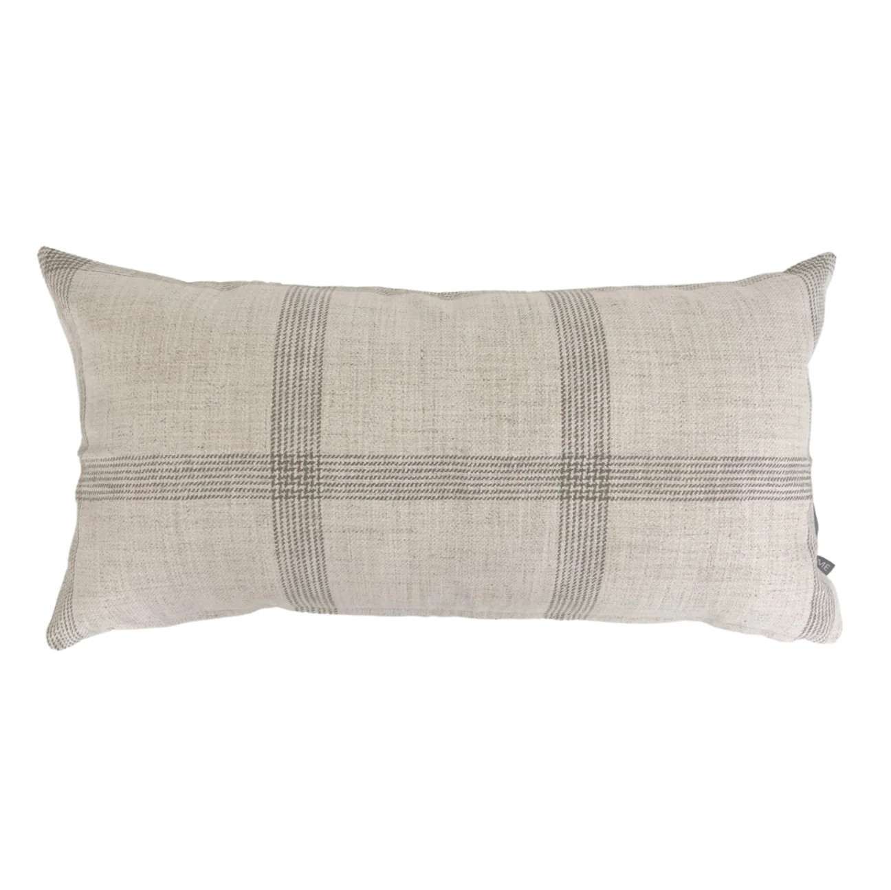 Linen Windowpane Pillow Cover | Hackner Home (US)