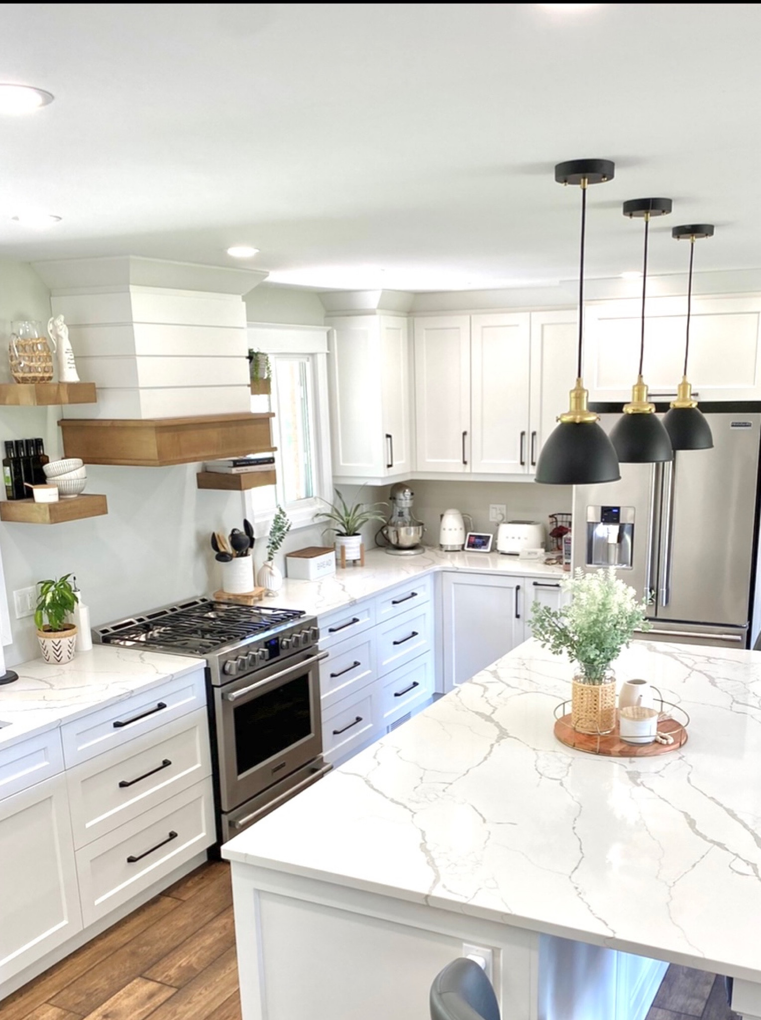 Modern white kitchen and spring home decor Ideas. Simple neutral decor. Minimalist 

#LTKsalealert #LTKhome #LTKSeasonal