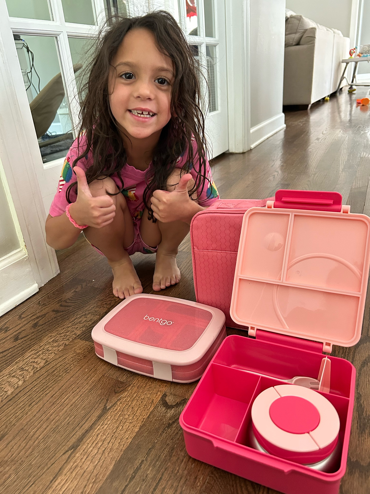 Getting ourselves ready for back to school. I purchased both of these lunchbox options on Prime Day and my daughter who is starting 1st grade in the Fall is quite pleased. One Bentgo box and one option with a thermos that can be easily removed when not in use. All in pink of course per my daughter’s request. 

#LTKBacktoSchool #LTKKids #LTKSeasonal