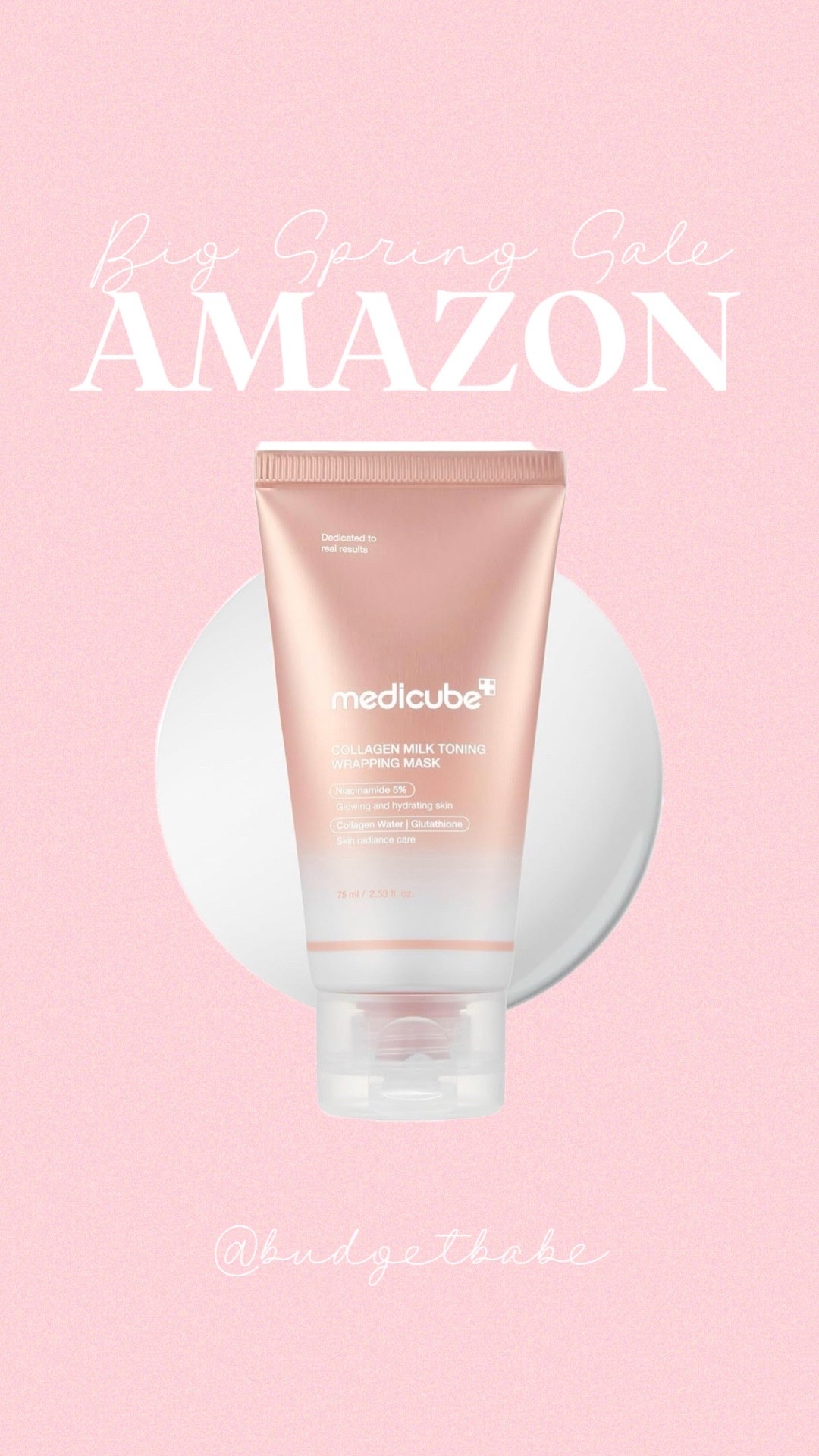 Viral Amazon milky glow glass skin mask is on deal for $14.90! Great time to try it, influencer favorite with great reviews. #medicube #koreanbeauty 

#LTKSaleAlert