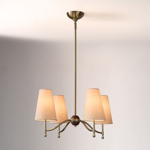 Pierce & Ward 4-Light Chandelier (22") | West Elm (US)