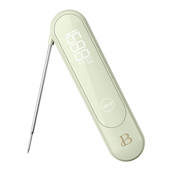 Beautiful Digital Instant-Read Meat Thermometer, Sage Green by Drew Barrymore | Walmart (US)