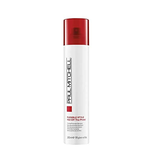Paul Mitchell Hot Off The Press Thermal Protection Hairspray, Perfect Prep + Finish For Heat Styling,For All Hair Types, 6 oz. | Amazon (US)