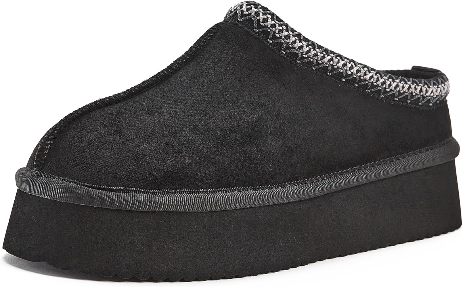 Women's Slippers Platform Mini Boots Snow Winter Short Ankle Boot Slip-on Slippers Fluffy Warm Co... | Amazon (US)