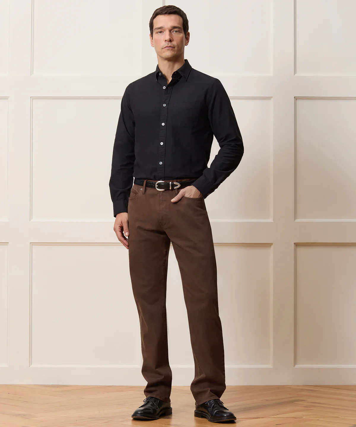 Straight Fit 5-Pocket Chino | Todd Snyder