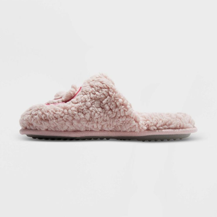 dluxe by dearfoams Women's Happy Face Slide Slippers | Target