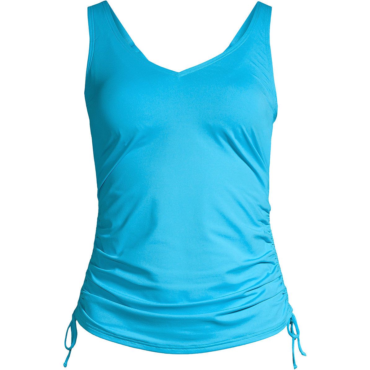 Women's Chlorine Resistant Adjustable Underwire Tankini Swimsuit Top | Lands' End (US)