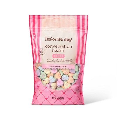 Small Conversation Hearts Stand Up Bag - 14oz - Favorite Day™ | Target