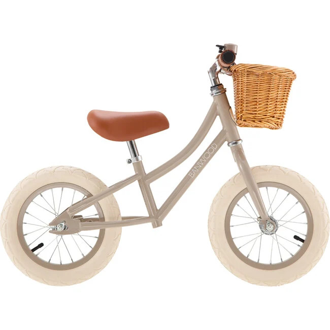 BANWOOD FIRST GO BALANCE BIKE BEIGE, Size 3-5Y) - Kids Toys | Banwood from Maisonette | Maisonette