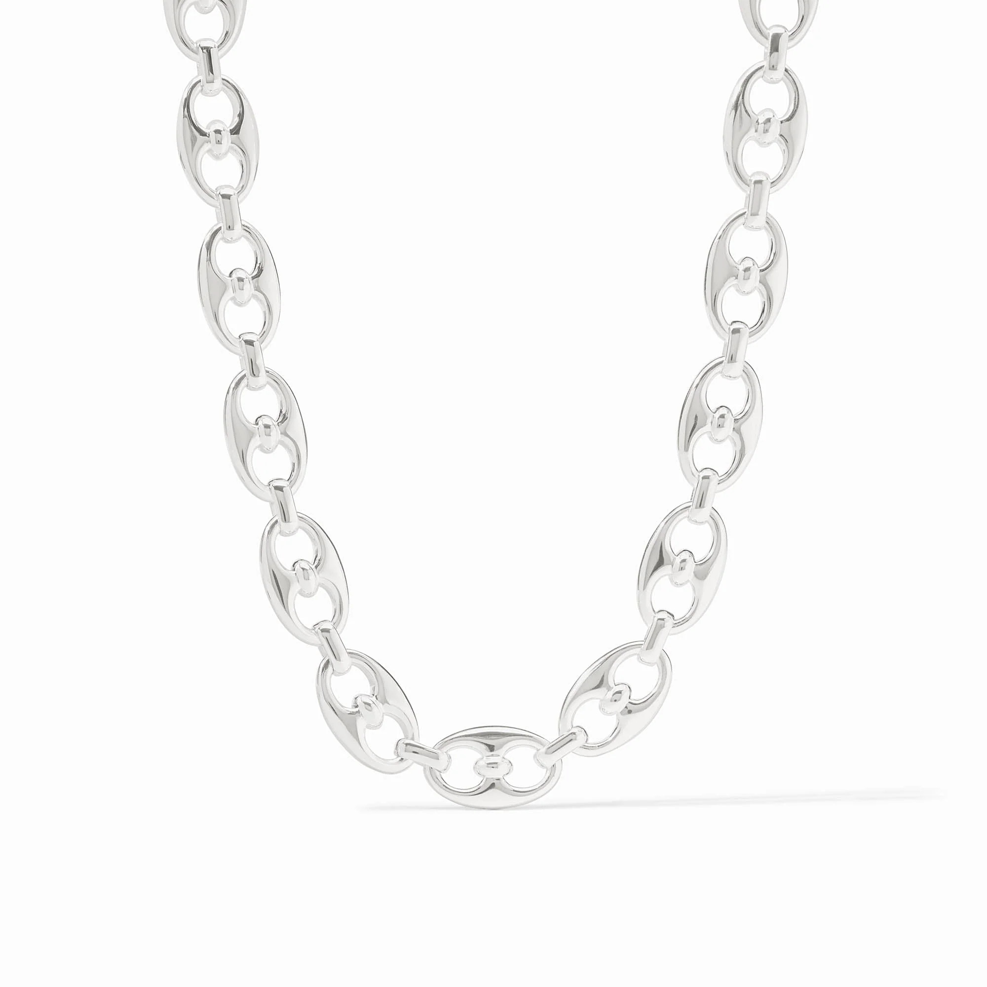 Laguna Silver Link Necklace | Julie Vos