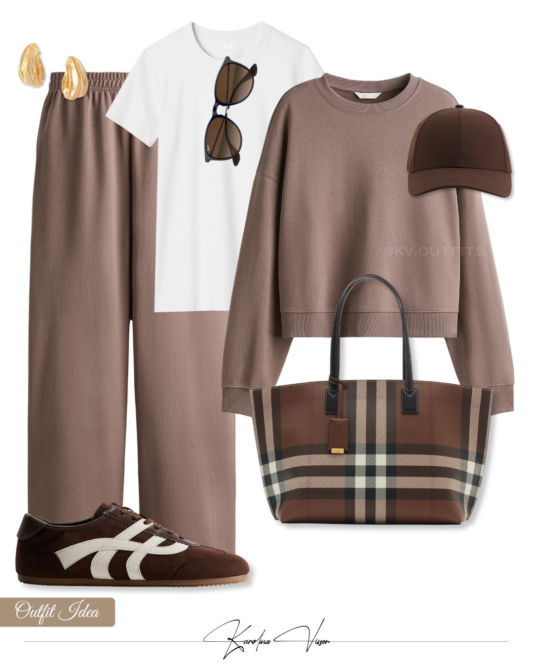 Comfy Set 🤍🤎

Tags: sweatshirt and sweatpants h&m white t-shirt uniqlo brown trainers brown cap brown sunglasses ray-ban textured earrings mint velvet check tote burberry airport outfit travel outfit casualwear comfy style casual outfit style idea outfit inspo

#LTKtravel #LTKstyletip #LTKsummer