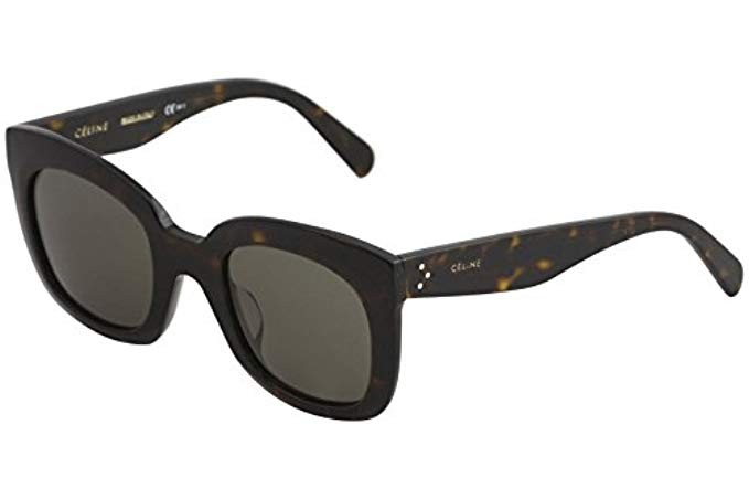 Sunglasses Celine 41385/F/S 0086 Dark Havana / 70 brown lens | Amazon (US)