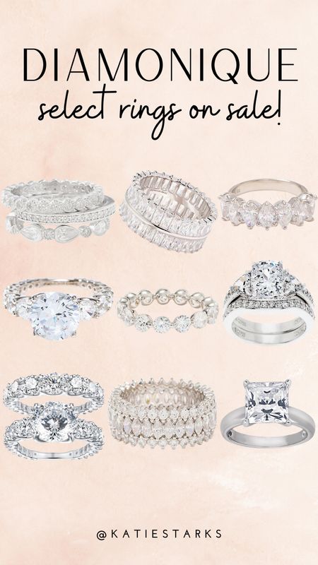 Select wedding bands and engagement rings are on sale! 

#LTKFindsUnder100 #LTKSaleAlert #LTKFindsUnder50