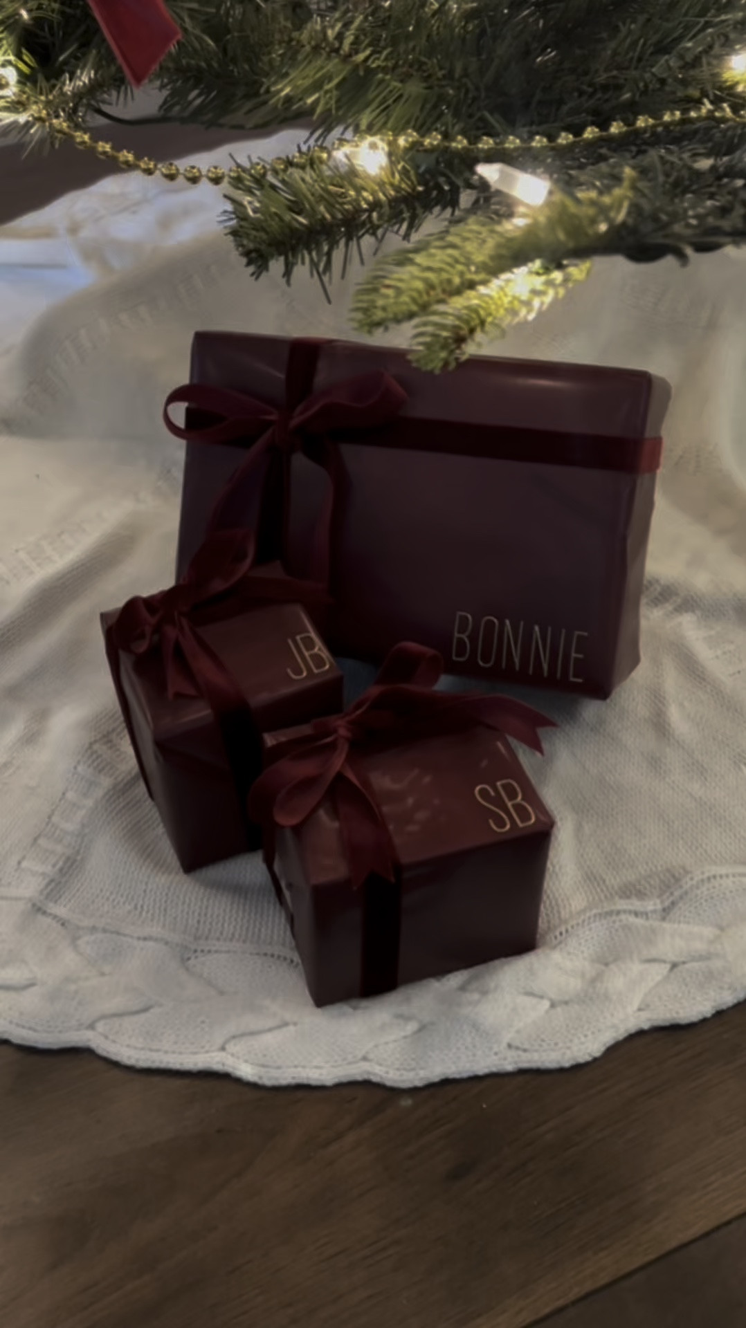 Elevated gift wrapping! Monochromatic vibes with personalized lettering  

#LTKFindsUnder50 #LTKHome #LTKHoliday