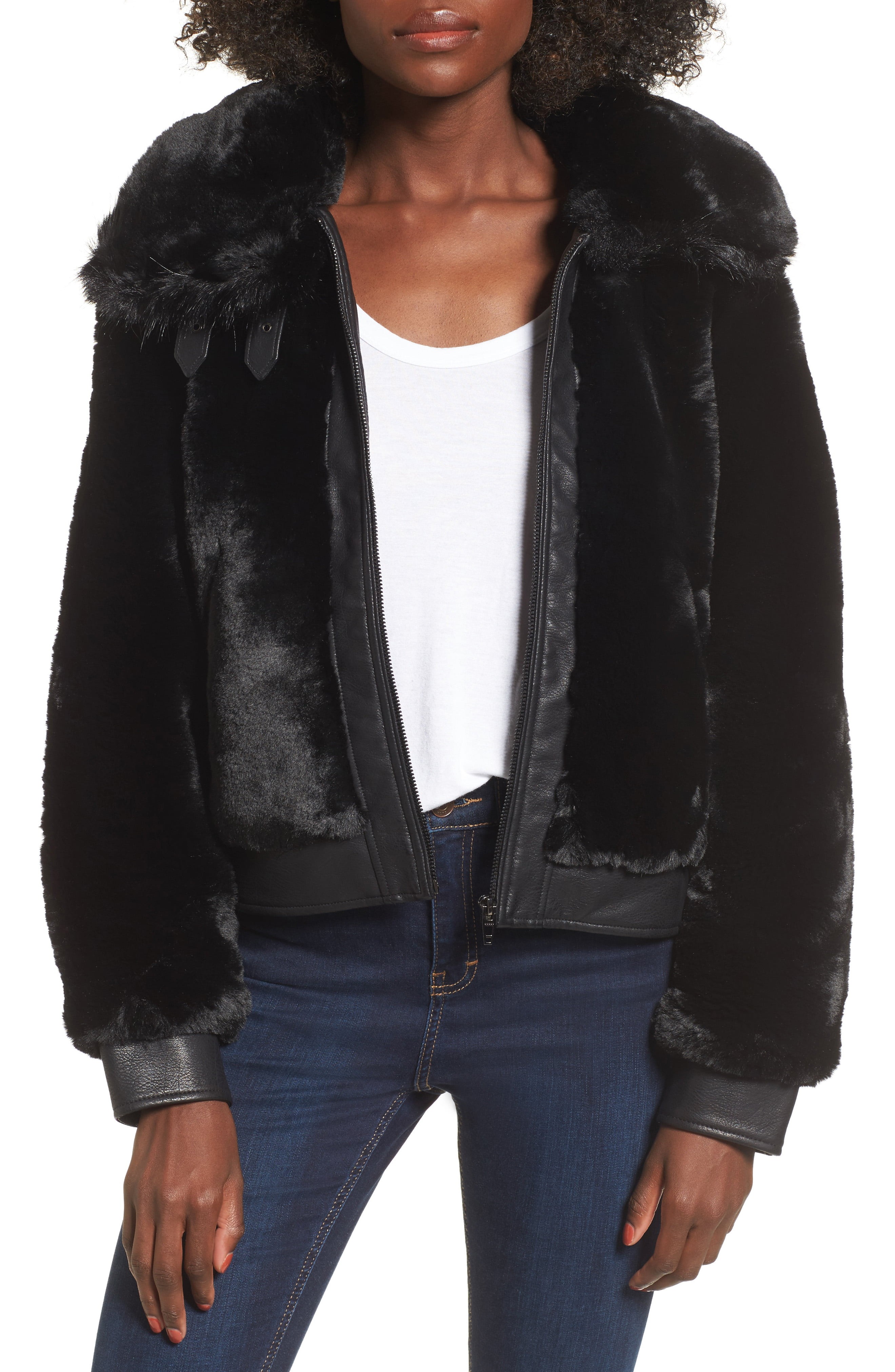 BLANKNYC Faux Fur Jacket | Nordstrom