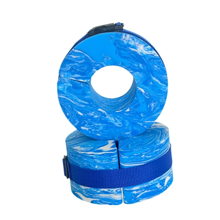 funtasica 2 Pieces Kids Swim Aquatic Cuffs Arm Bands for Children Girls Boys Beginners Blue | Walmart (US)