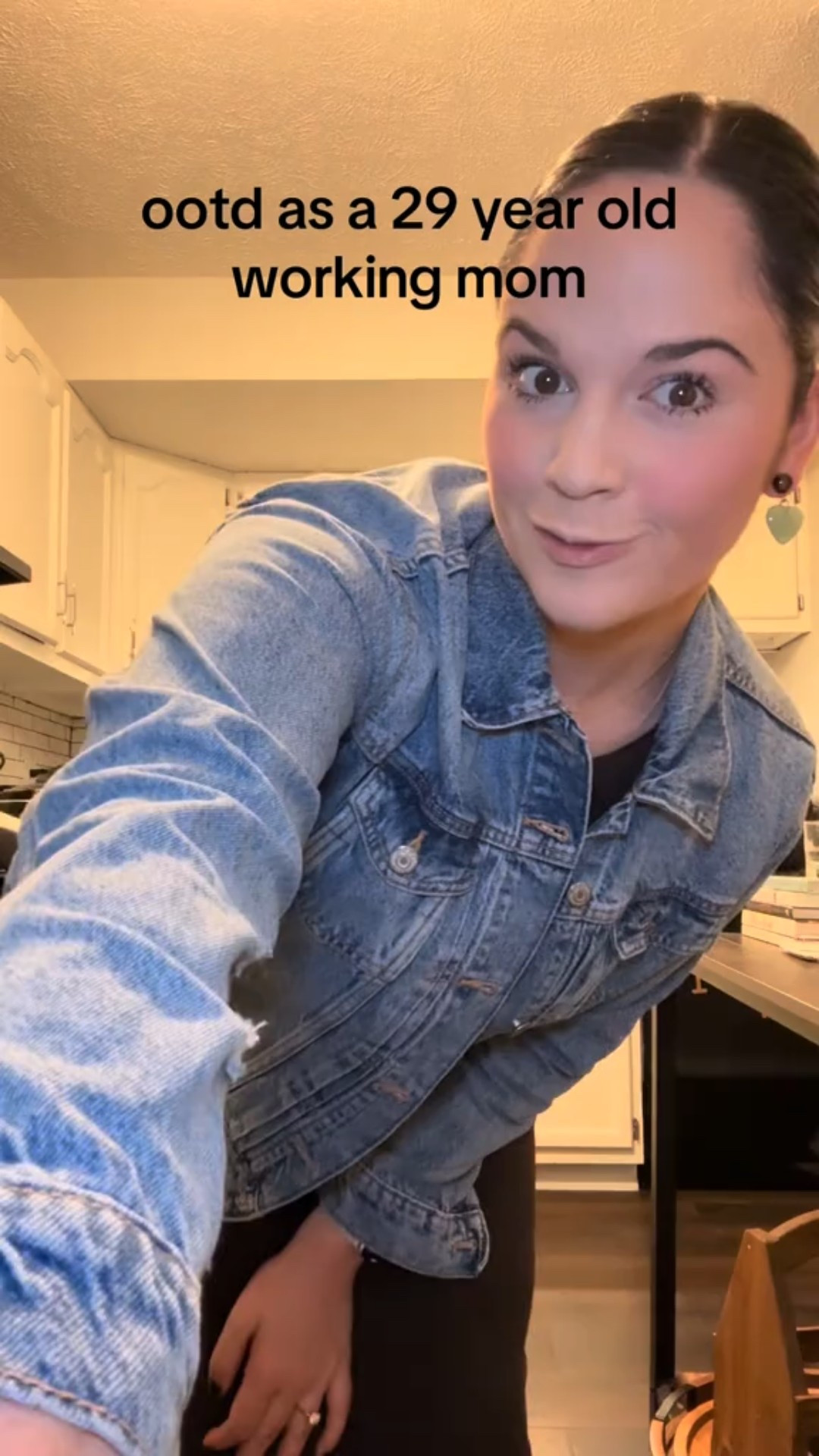 teacher outfit, fall teacher outfit, fall outfit, jean jacket, brown dress, leopard mary janes, mary jane flats 

#LTKWorkwear #LTKMidsize #LTKFindsUnder100