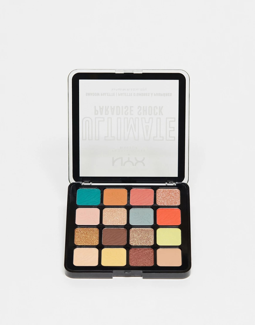 NYX Professional Makeup Ultimate Shadow Palette Vegan 16-Pan - Paradise Shock-Multi | ASOS (Global)