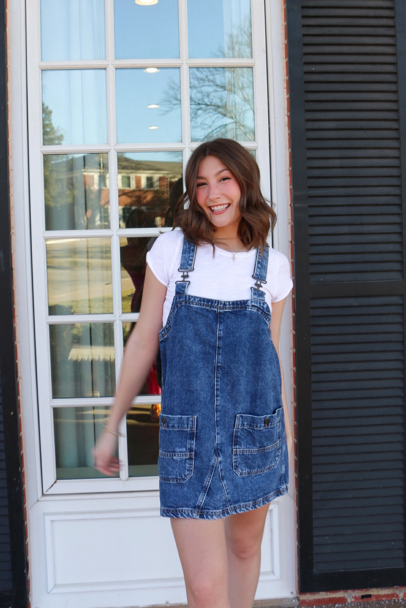 The cutest denim dress for this spring! 👖💐

#LTKSpringSale #LTKSeasonal #LTKstyletip