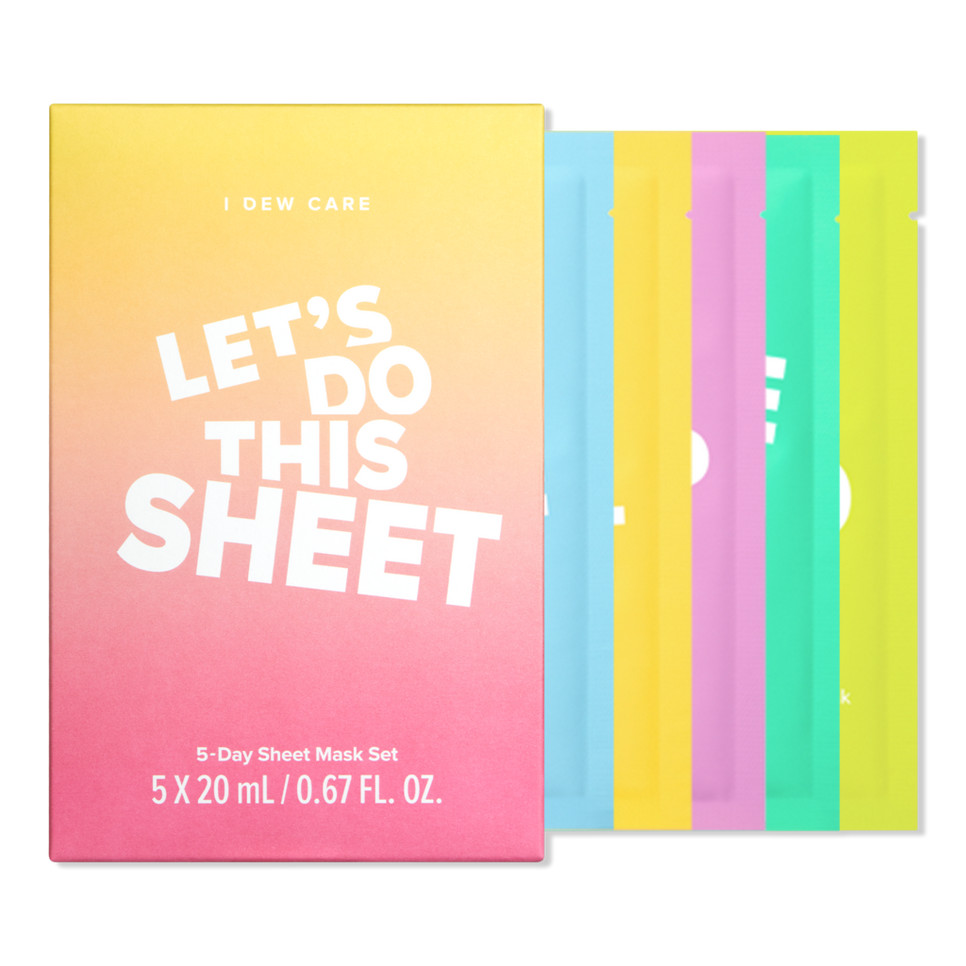 Let's Do This Sheet 5-Day Sheet Mask Set | Ulta