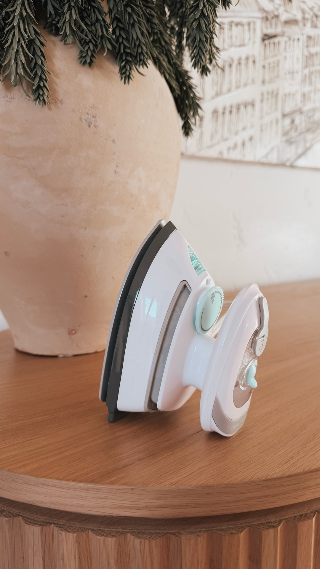 This compact travel iron has two easy settings so you can steam or iron depending on what your outfit needs. 

#LTKTravel #LTKHome