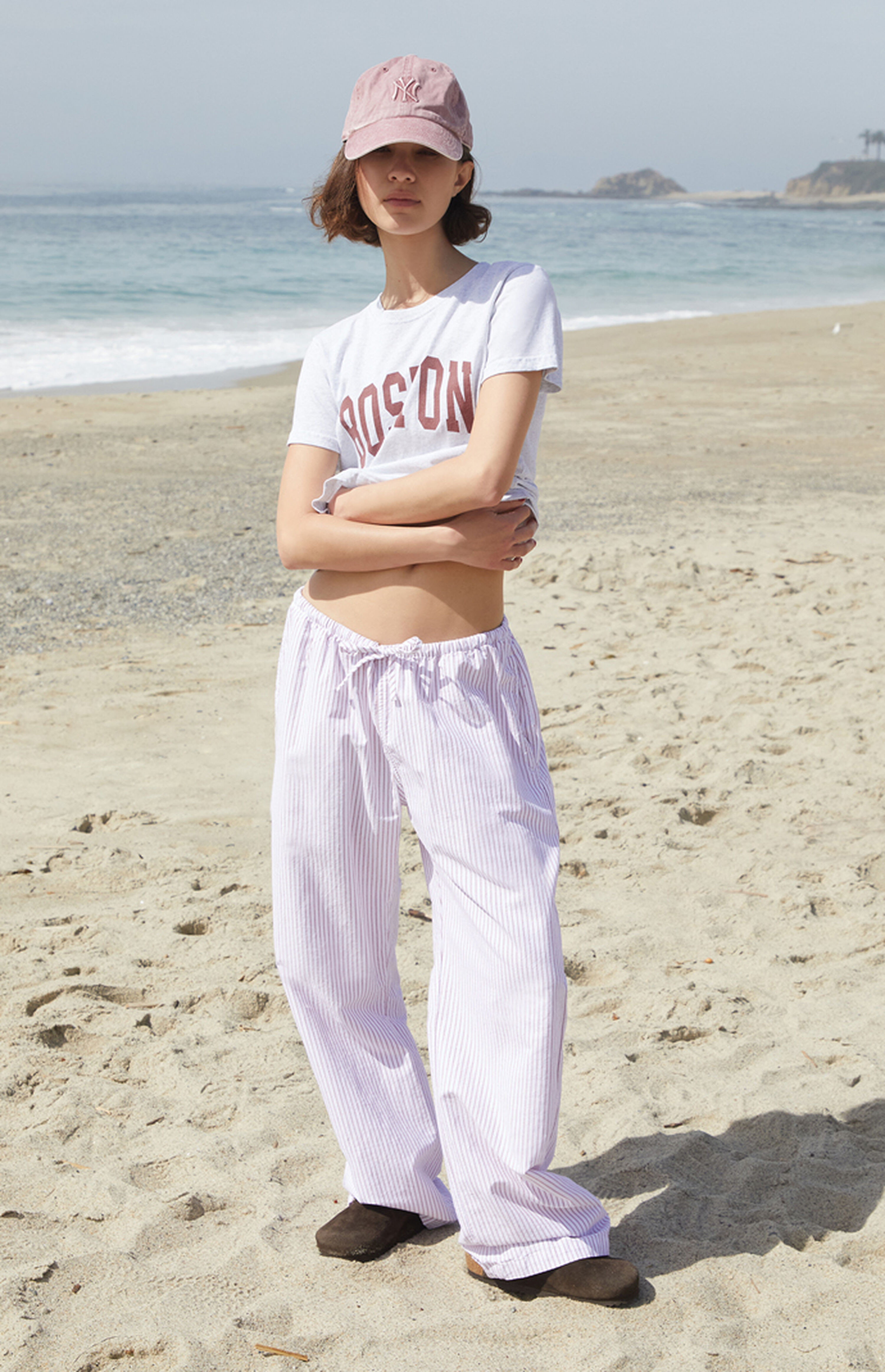 John Galt Red & White Striped Anastasia Lounge Pants | PacSun