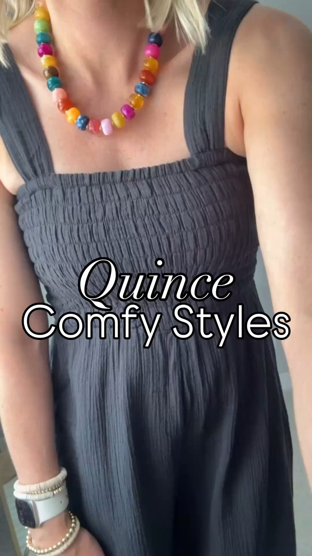 I’m loving these comfy styles from @Quince! You can’t go wrong with a jumpsuit! It’s a one and done outfit! I’m wearing an xsmall/petite!
This lounge set is extremely comfortable! It’s stretchy, soft and so cozy! I’m wearing an xsmall in both the top and bottom! 
#QuincePartner

#LTKootd #LTKPetite #LTKOver40