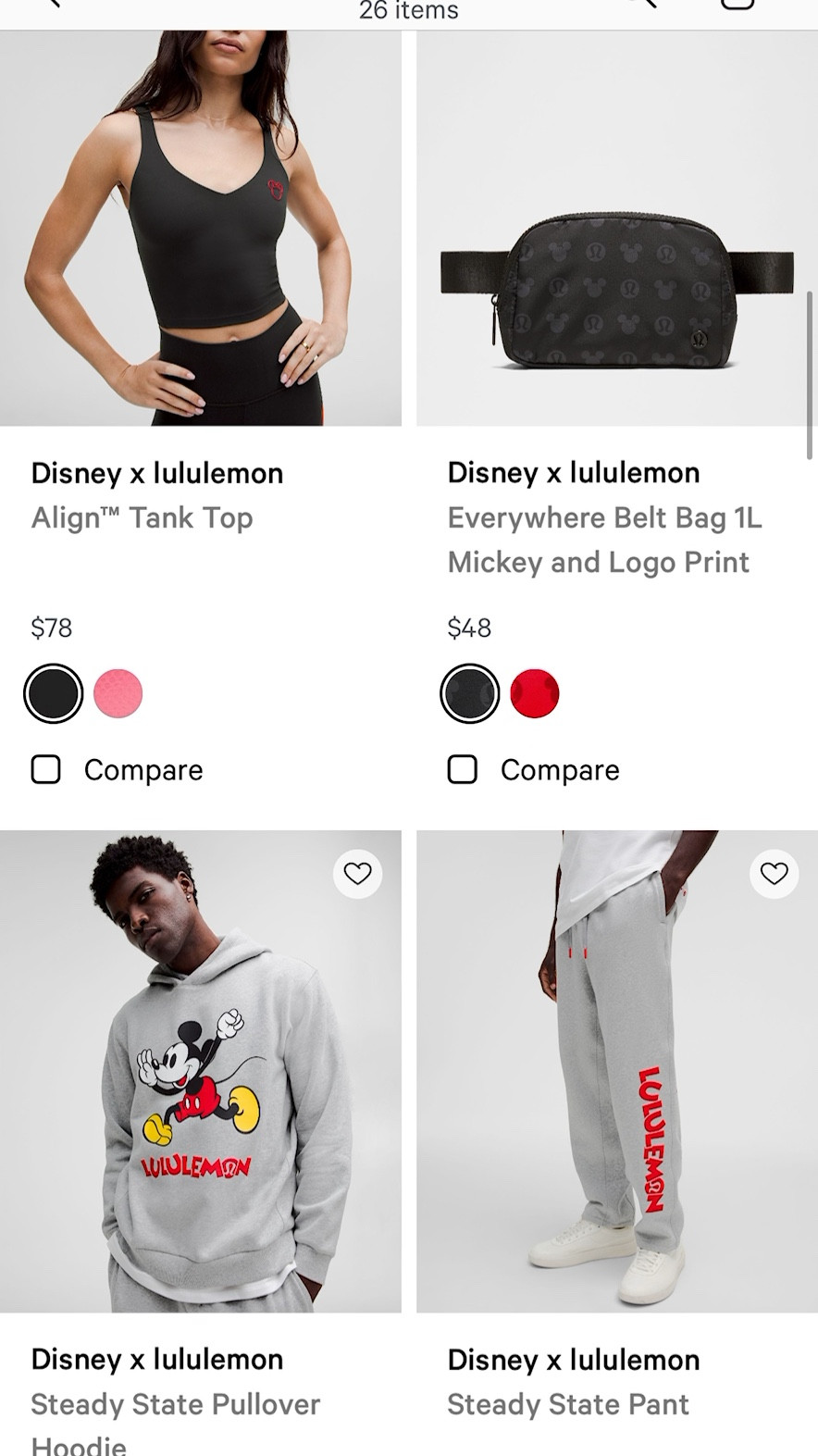 Disney x lululemon collab 🤩

#LTKFitness #LTKActive #LTKFindsUnder100