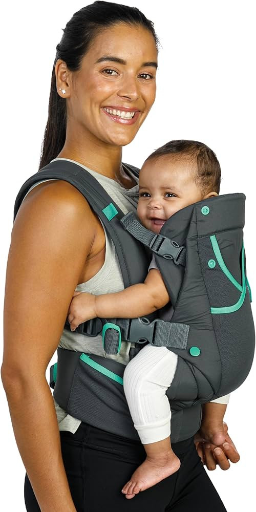 Infantino Carry On Active - Ergonomic Multi-Pocket Infant & Toddler Carrier, 8-40 lbs, with Padde... | Amazon (US)
