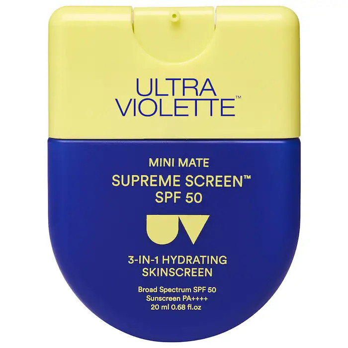 Ultra Violette Supreme Screen SPF 50 Mini Mate Facial Sunscreen Moisturizer and Primer | Sephora (US)