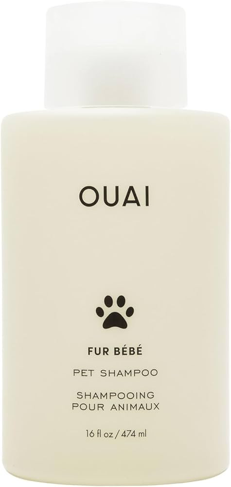 OUAI Fur Bébé Pet Shampoo, Mercer Street Scent - Dog Shampoo and Coat Wash for Hydrating, Clean... | Amazon (US)